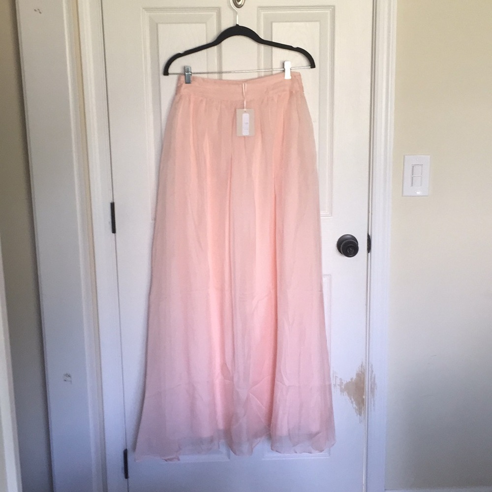 Garden gala skirt in creole pink